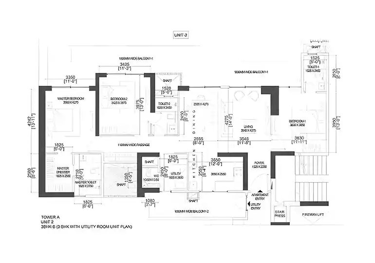 Godrej Verano Floor Plan